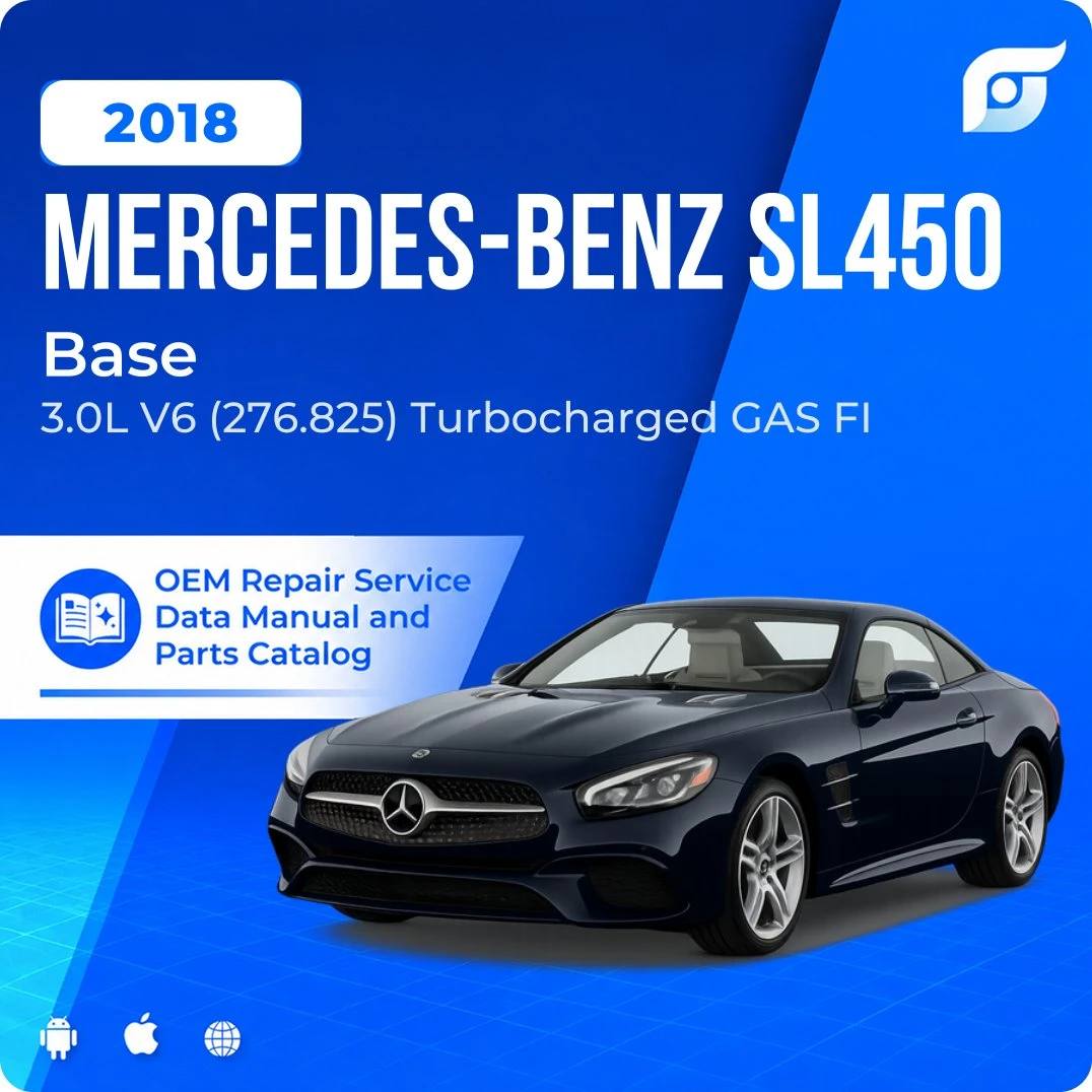2018 Mercedes-Benz SL450 Base - OEM Repair Service Manual