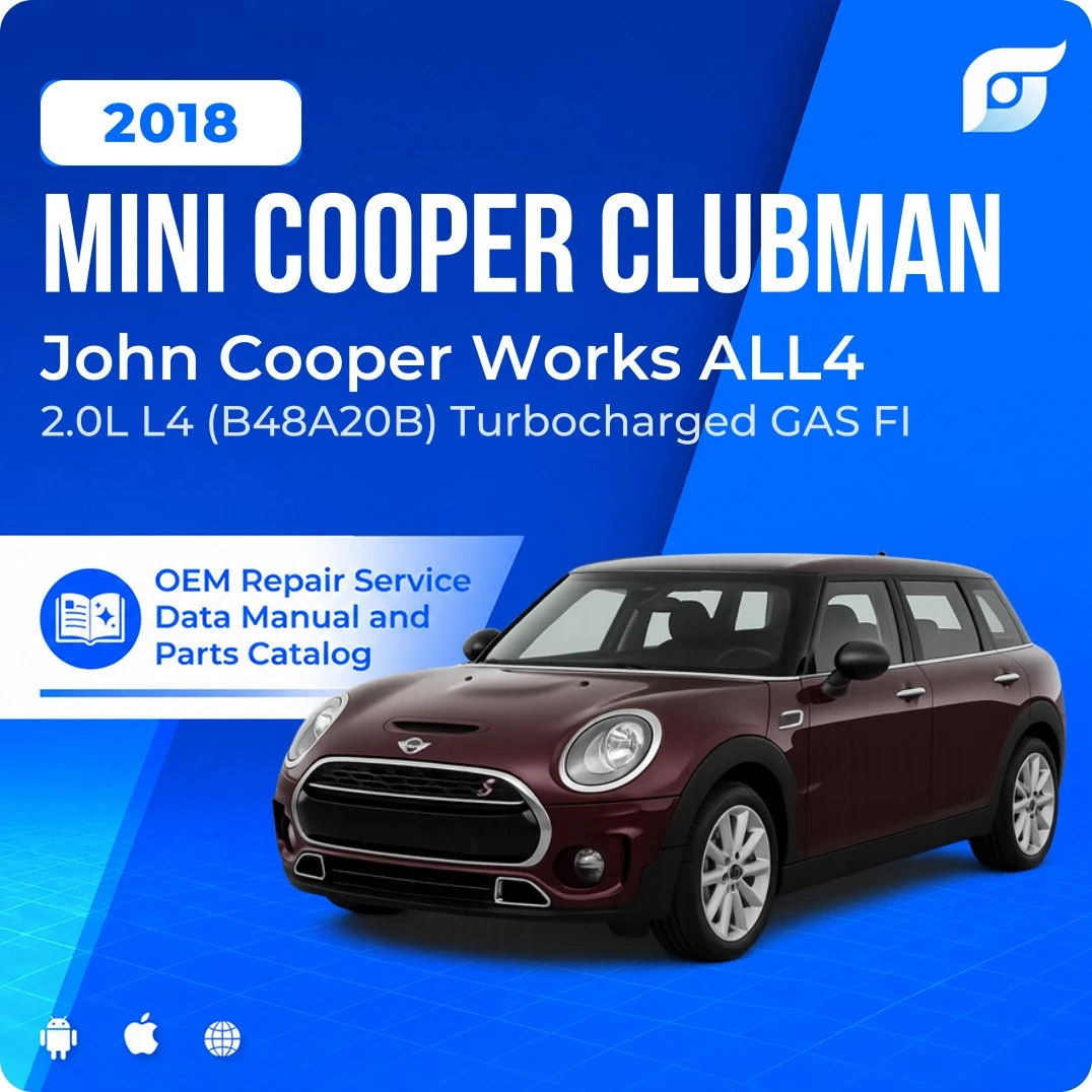 2018 Mini Cooper Clubman John Cooper Works ALL4 - OEM Repair Service Manual