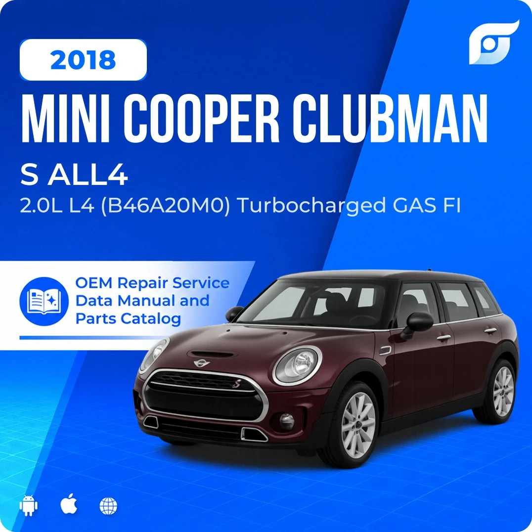 2018 Mini Cooper Clubman S ALL4 - OEM Repair Service Manual