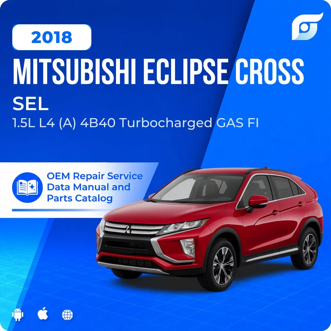 2018 Mitsubishi Eclipse Cross SEL - OEM Repair Service Manual