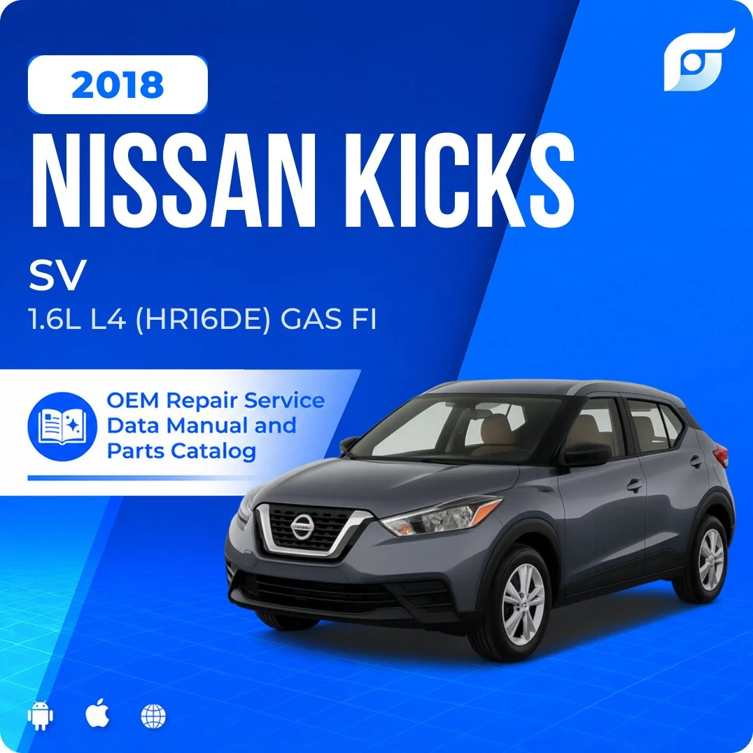 2018 Nissan Kicks SV - OEM Repair Service Manual