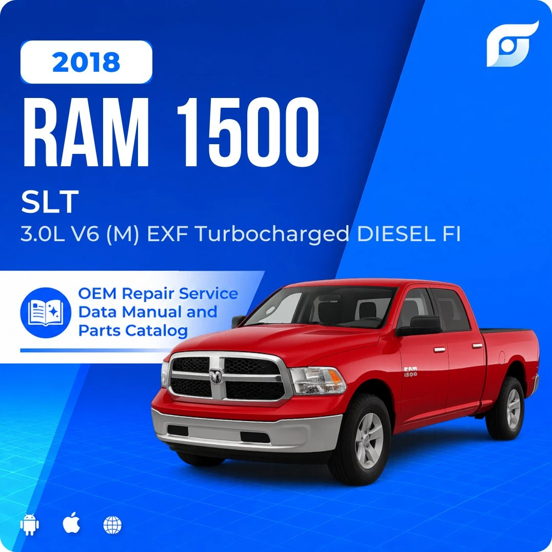 2018 Ram 1500 SLT - OEM Repair Service Manual