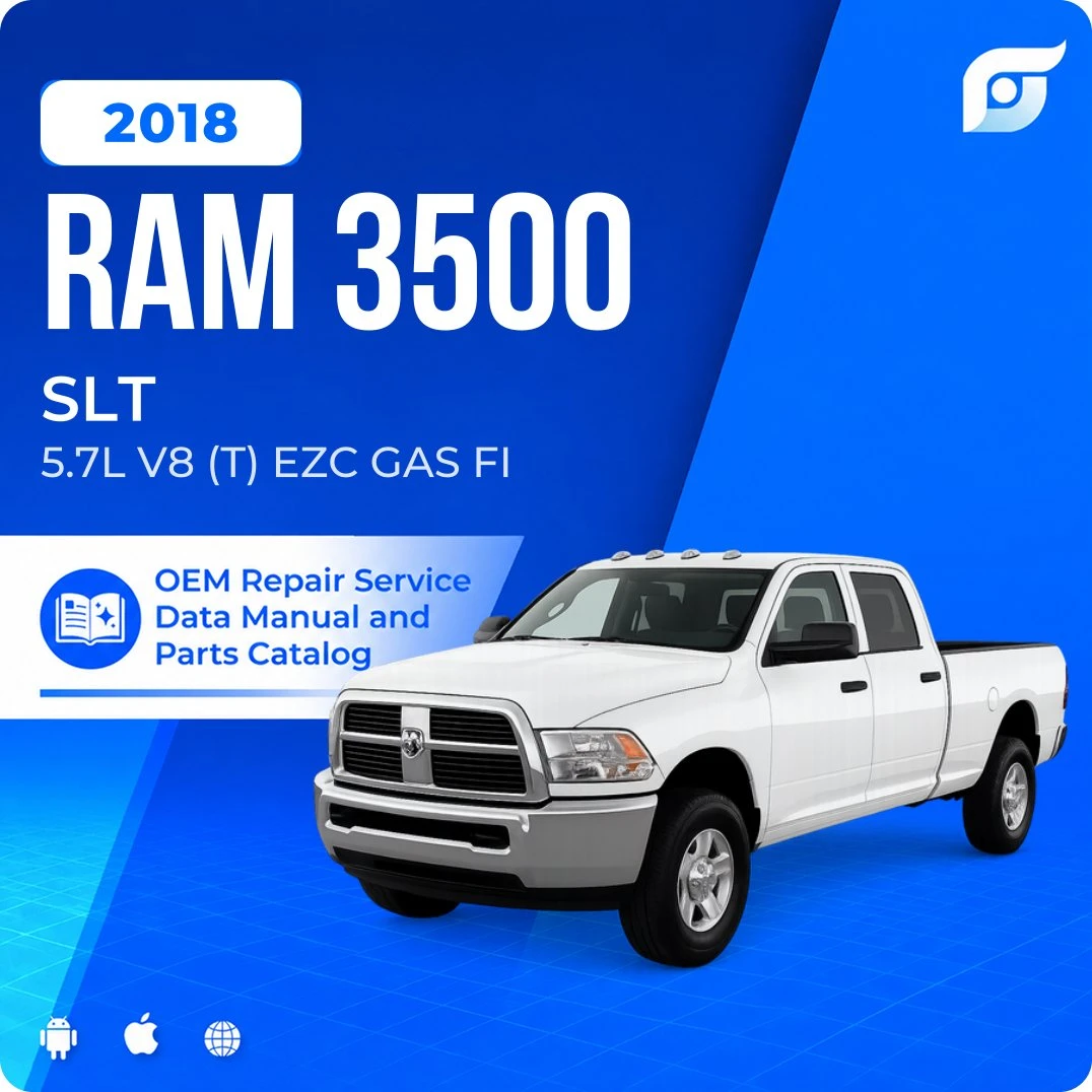 2018 Ram 3500 SLT - OEM Repair Service Manual