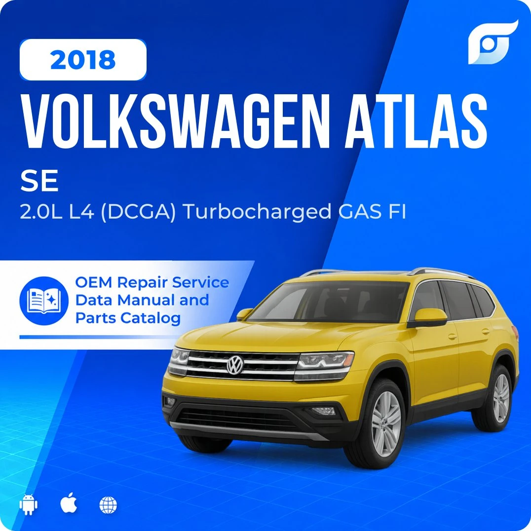 2018 Volkswagen Atlas SE - OEM Repair Service Manual