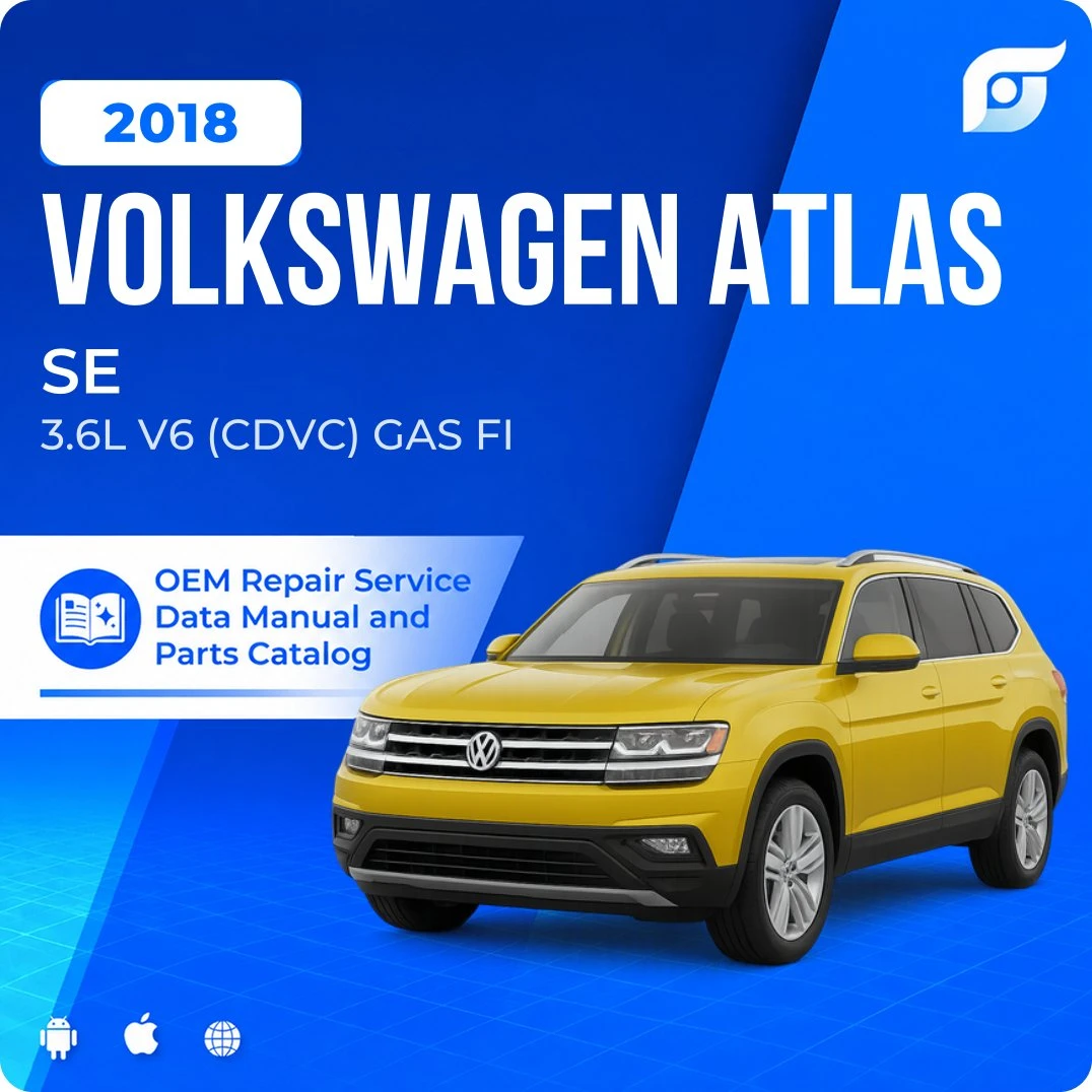 2018 Volkswagen Atlas SE - OEM Repair Service Manual