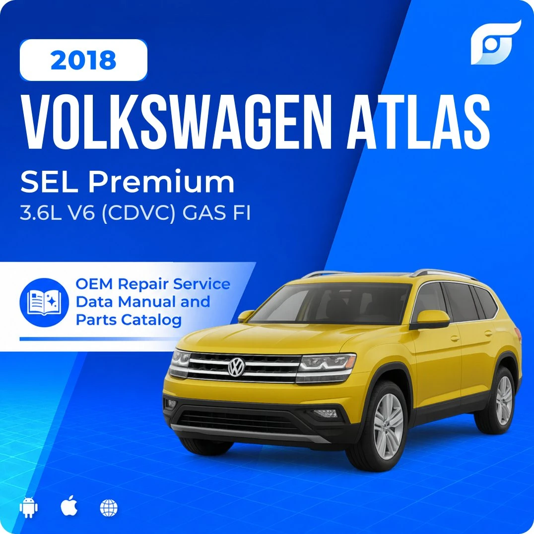 2018 Volkswagen Atlas SEL Premium - OEM Repair Service Manual