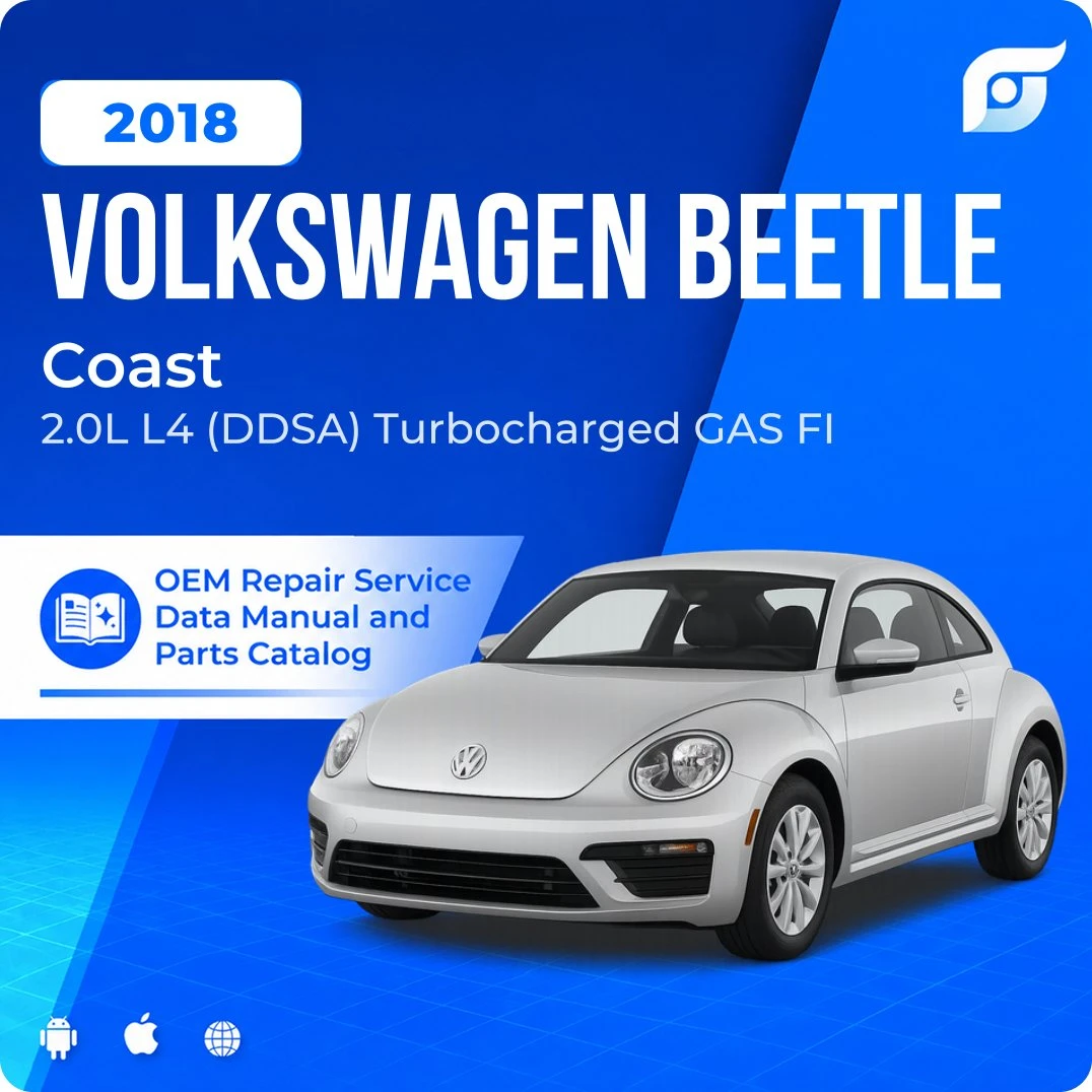 2018 Volkswagen Beetle Coast - OEM Repair Service Manual