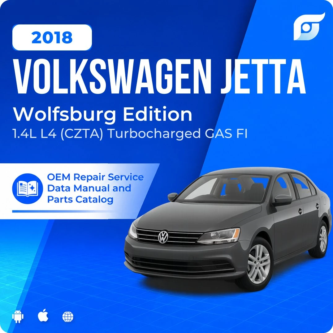 2018 Volkswagen Jetta Wolfsburg Edition - OEM Repair Service Manual