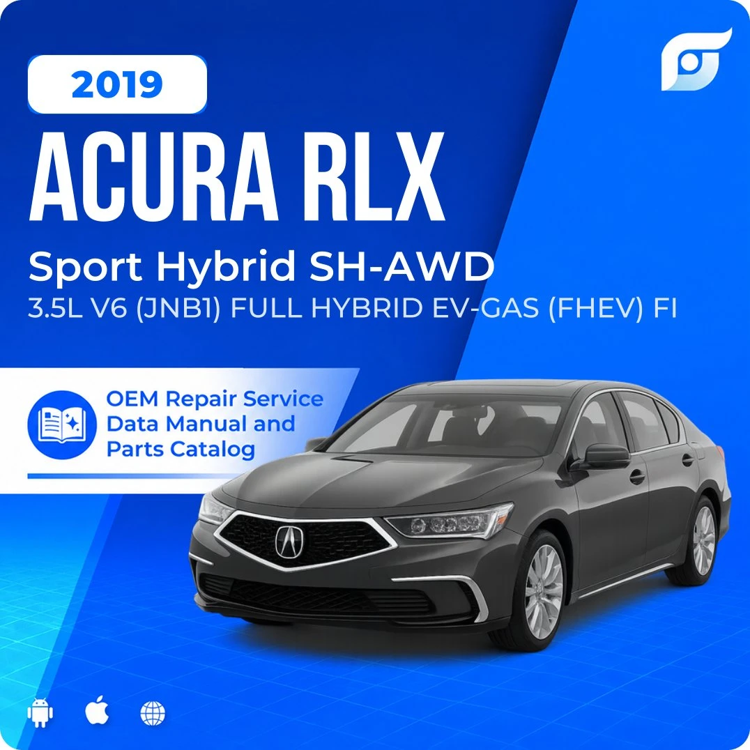 2019 Acura RLX Sport Hybrid SH-AWD - OEM Repair Service Manual