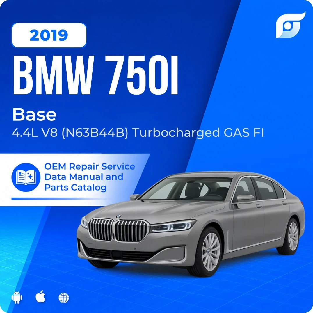 2019 BMW 750i Base - OEM Repair Service Manual