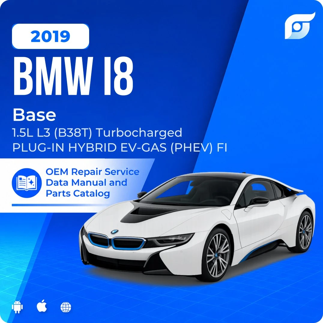 2019 BMW i8 Base - OEM Repair Service Manual