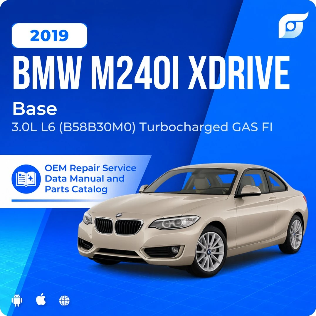 2019 BMW M240i xDrive Base - OEM Repair Service Manual