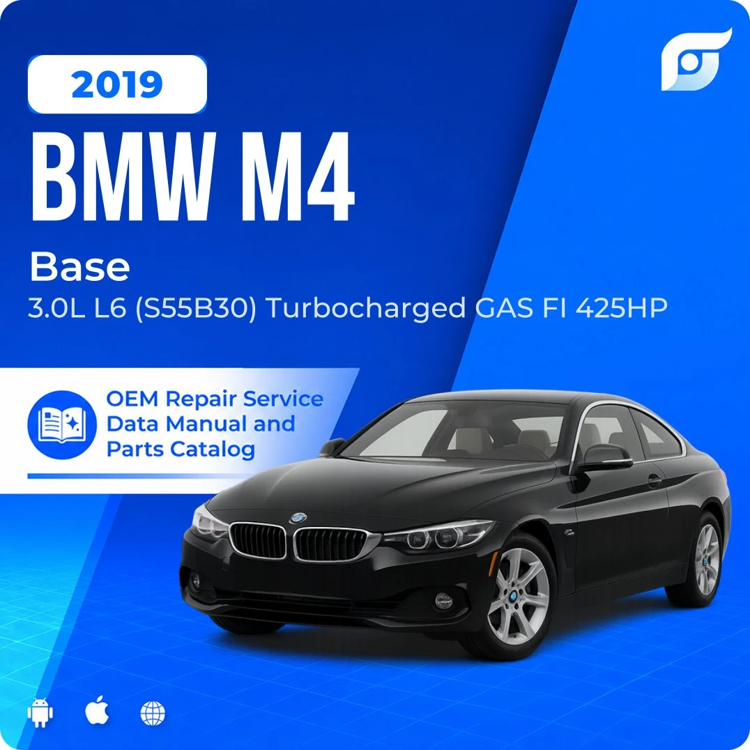 2019 BMW M4 Base - OEM Repair Service Manual