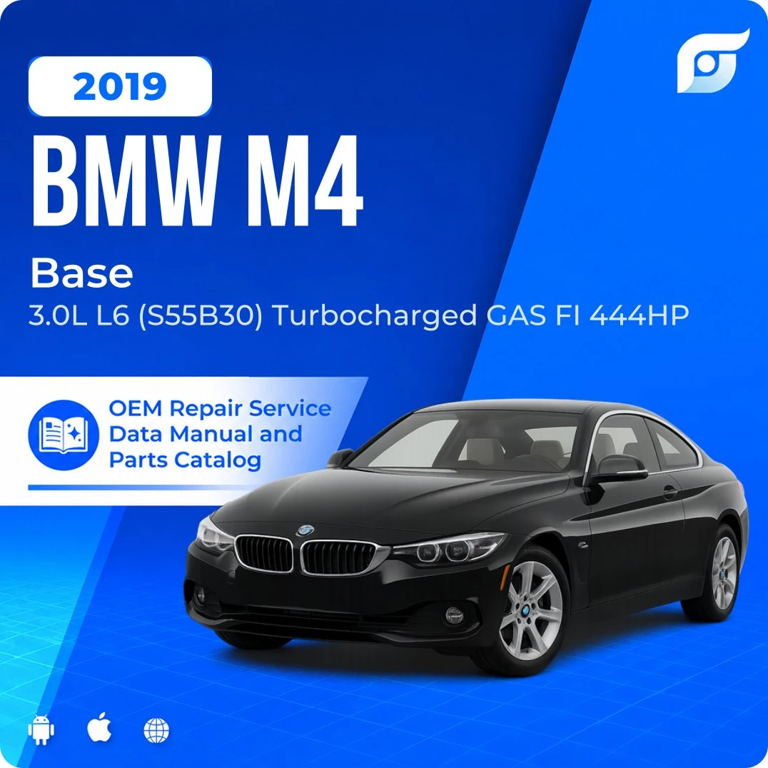 2019 BMW M4 Base - OEM Repair Service Manual
