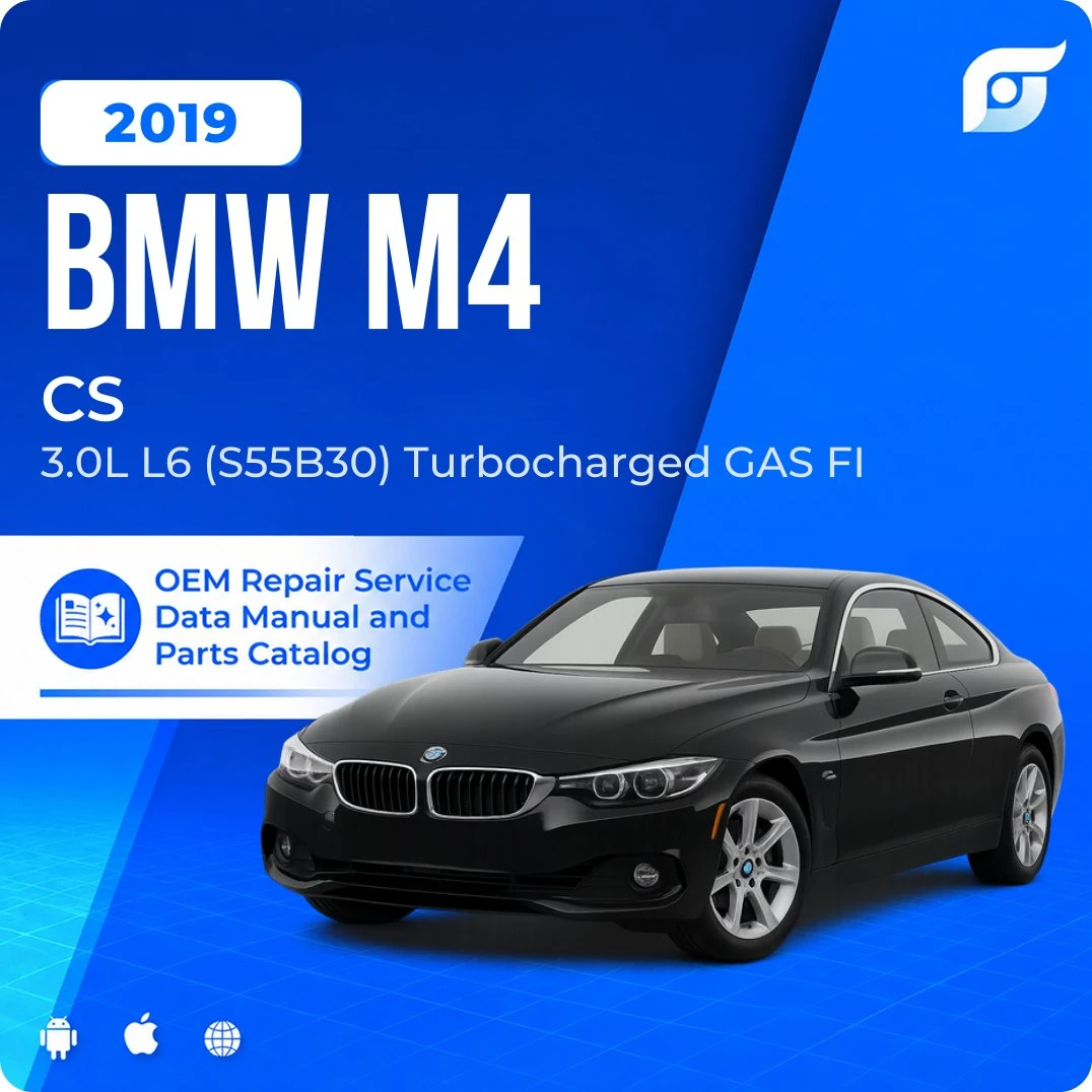 2019 BMW M4 CS - OEM Repair Service Manual