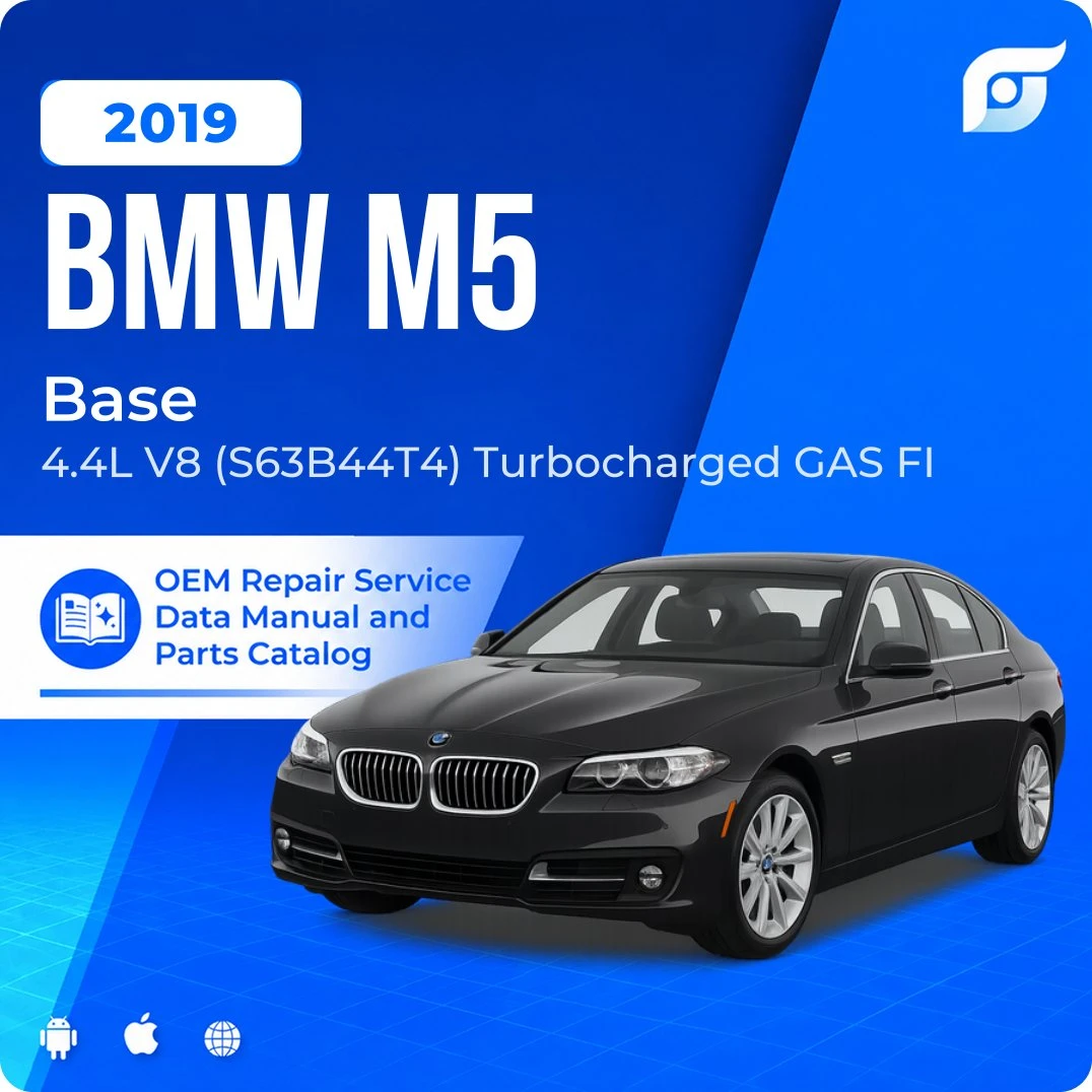 2019 BMW M5 Base - OEM Repair Service Manual