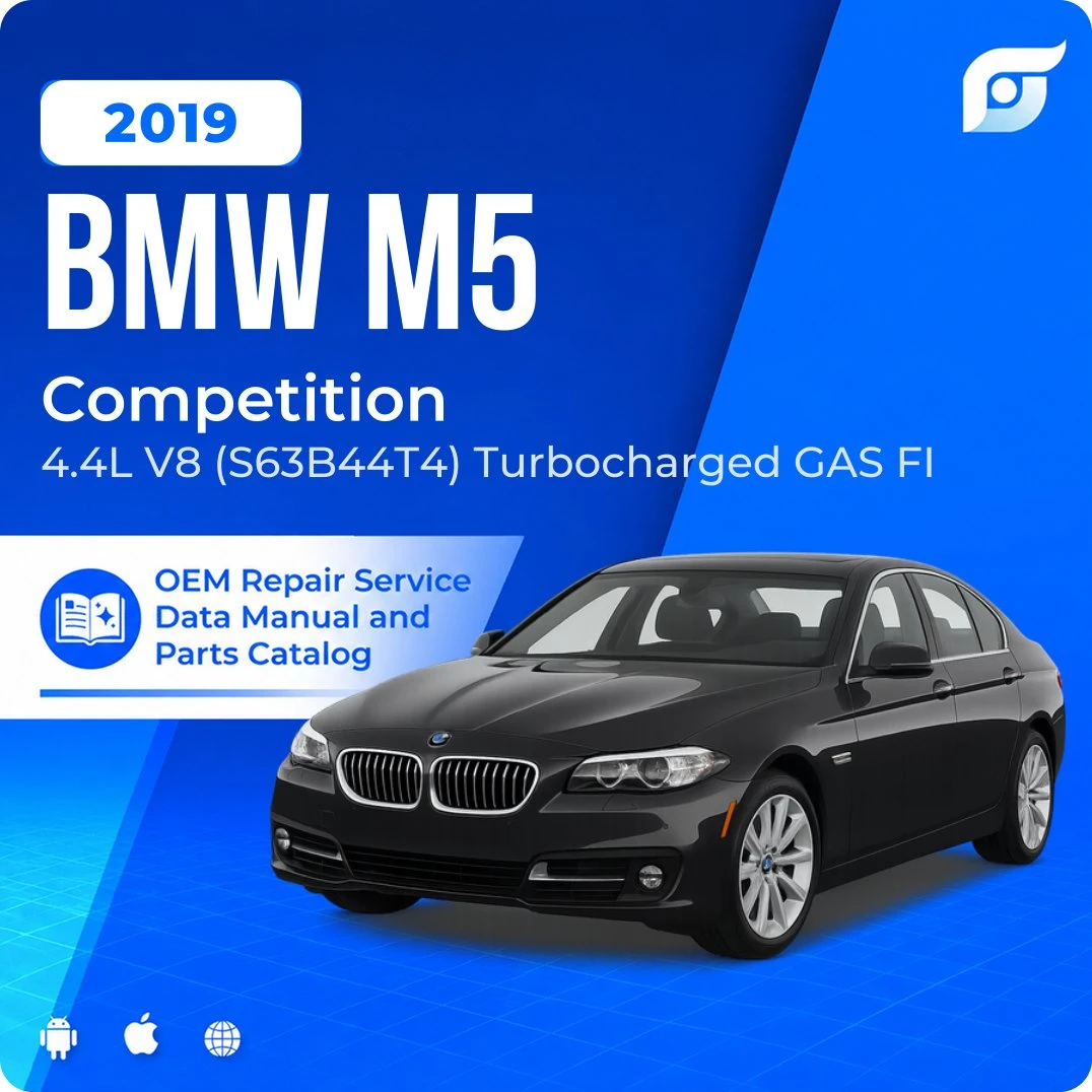 2019 BMW M5 Competition - OEM Repair Service Manual