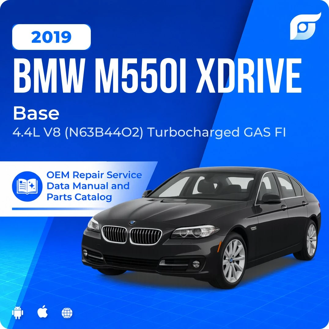 2019 BMW M550i xDrive Base - OEM Repair Service Manual