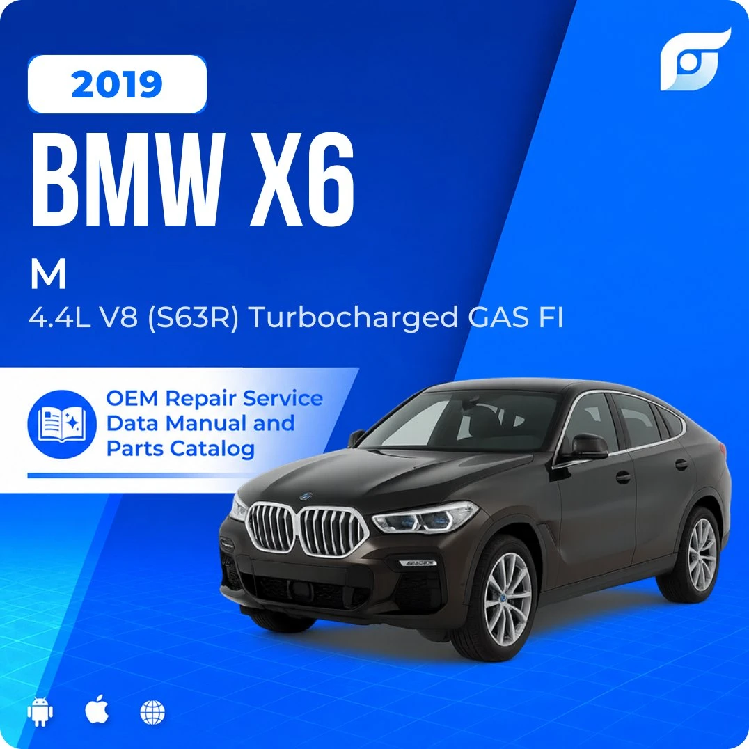 2019 BMW X6 M - OEM Repair Service Manual