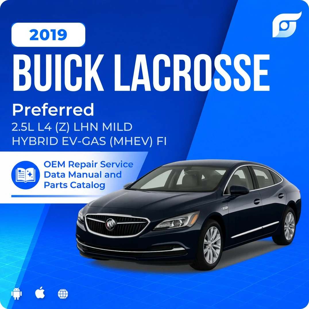 2019 Buick LaCrosse Preferred - OEM Repair Service Manual