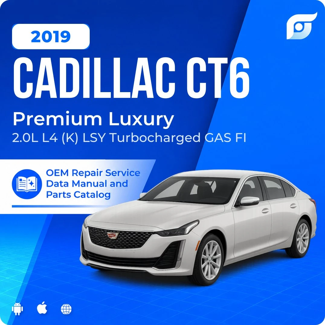2019 Cadillac CT6 Premium Luxury - OEM Repair Service Manual