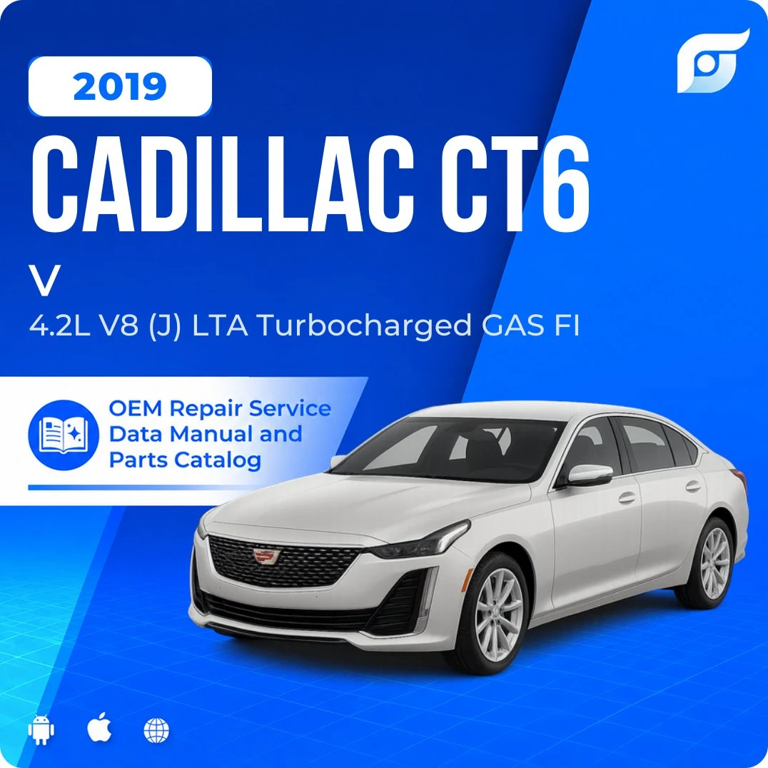 2019 Cadillac CT6 V - OEM Repair Service Manual