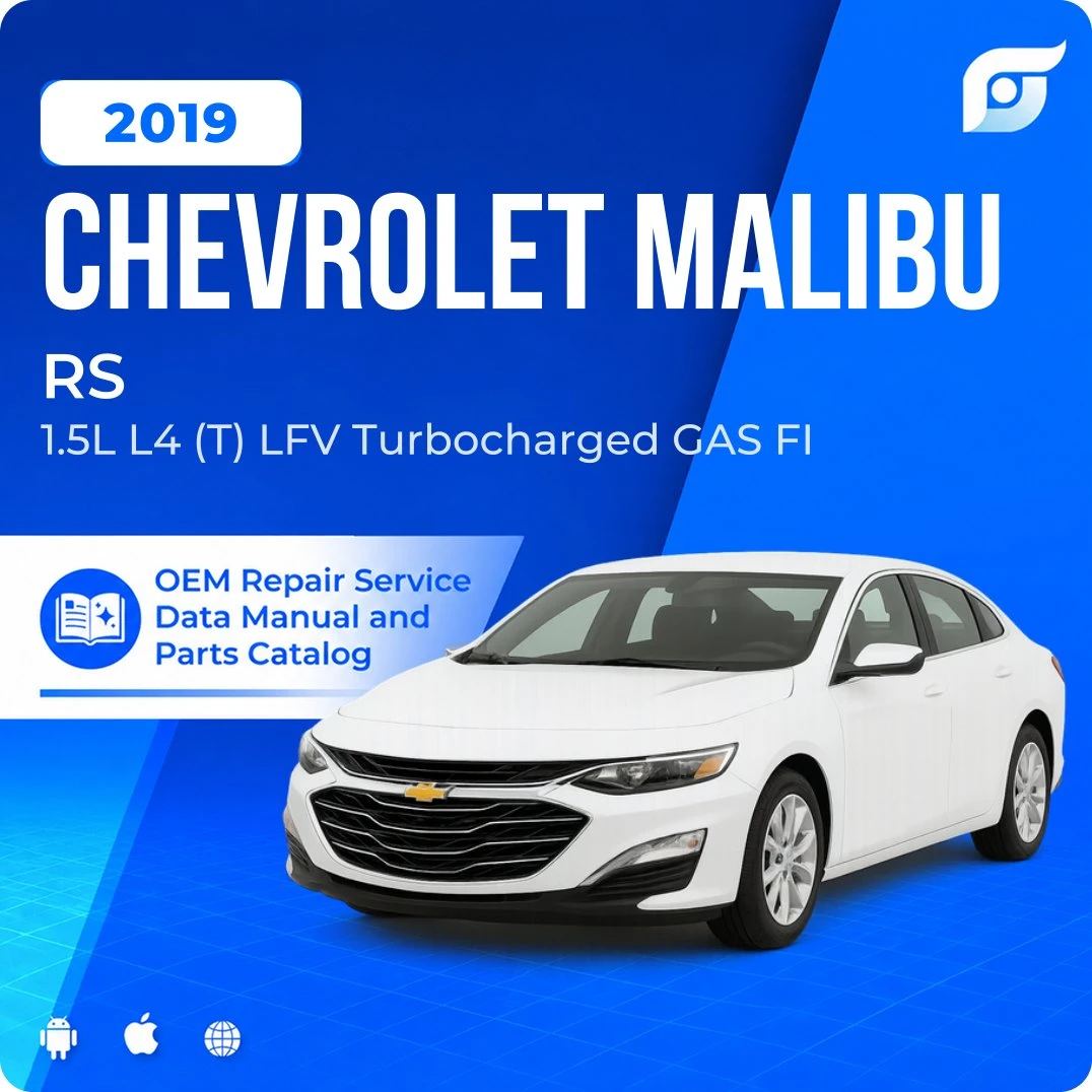 2019 Chevrolet Malibu RS - OEM Repair Service Manual