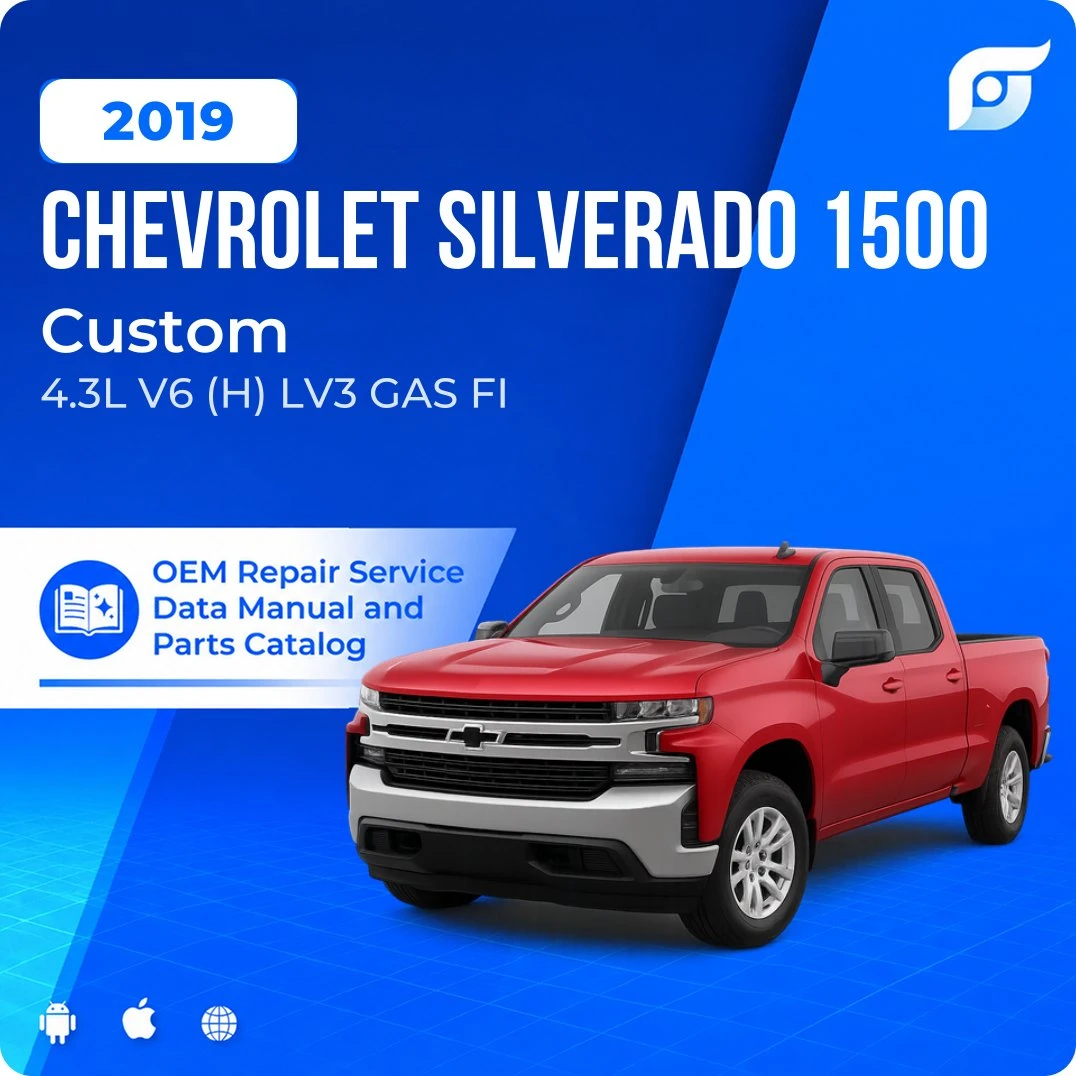 2019 Chevrolet Silverado 1500 Custom - OEM Repair Service Manual