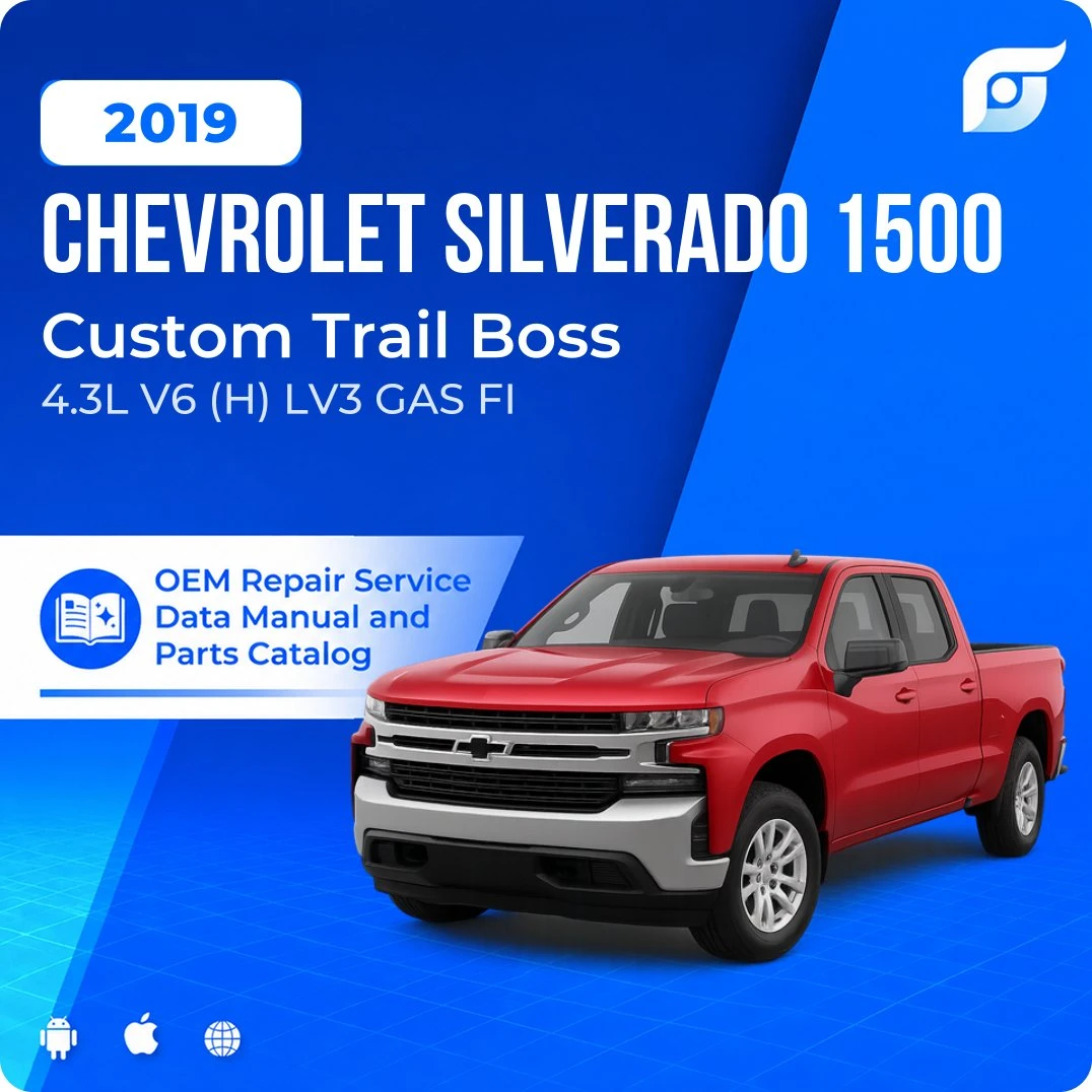 2019 Chevrolet Silverado 1500 Custom Trail Boss - OEM Repair Service Manual