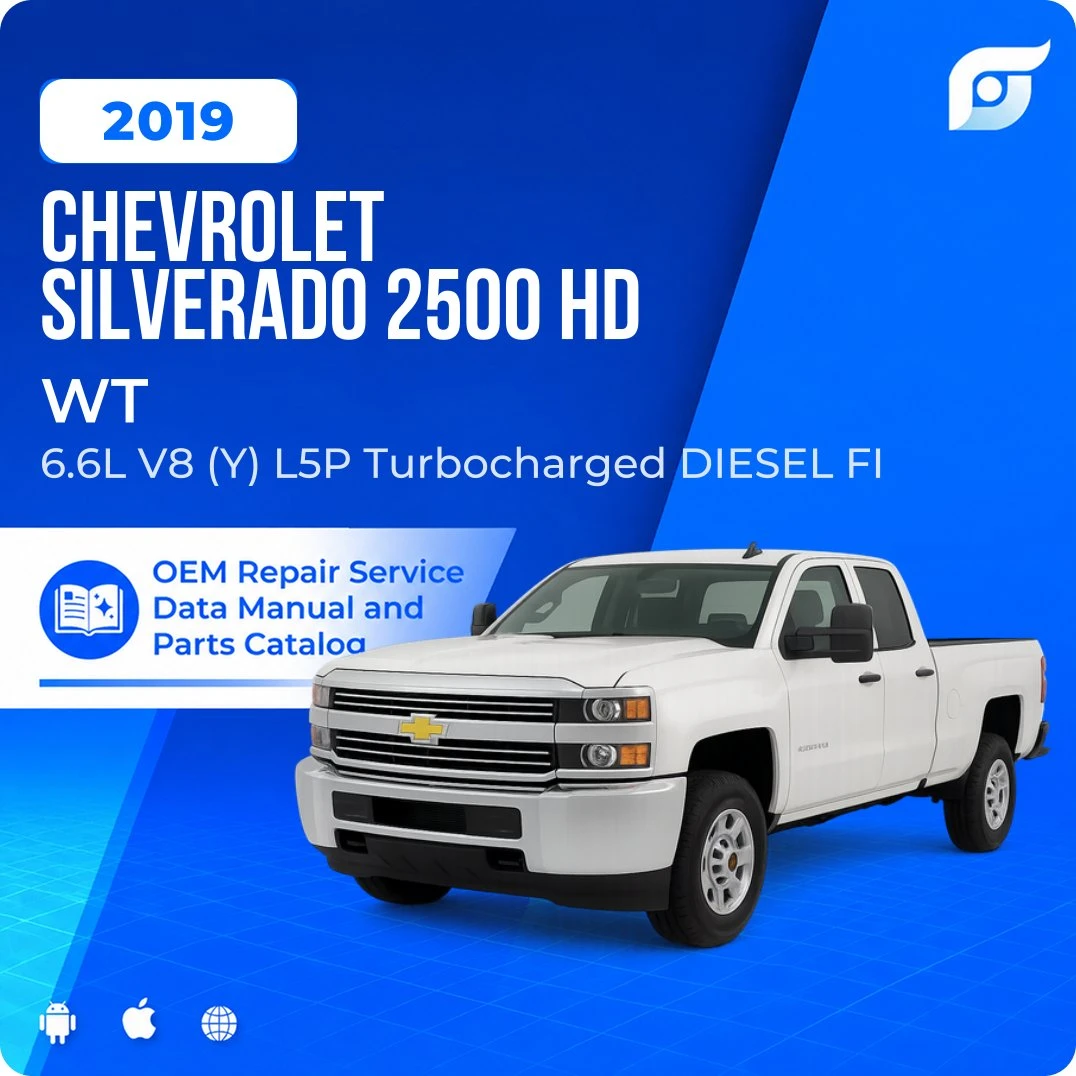 2019 Chevrolet Silverado 2500 HD WT - OEM Repair Service Manual