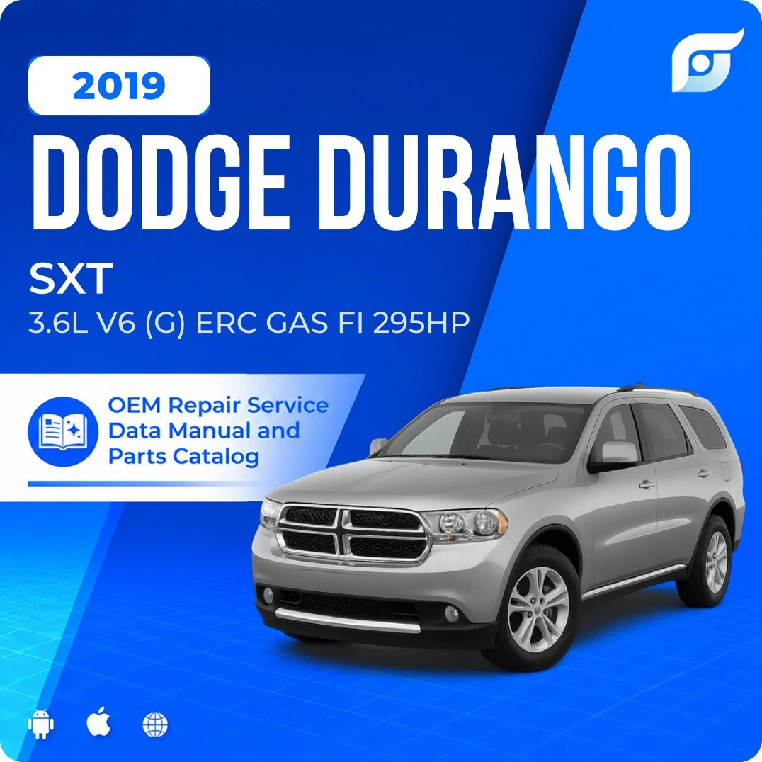 2019 Dodge Durango SXT - OEM Repair Service Manual