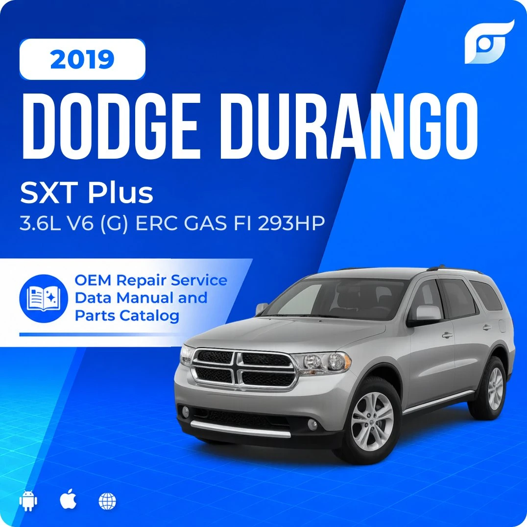 2019 Dodge Durango SXT Plus - OEM Repair Service Manual