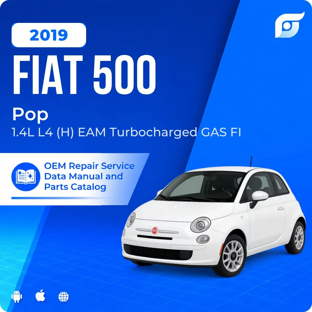 2019 Fiat 500 Pop - OEM Repair Service Manual