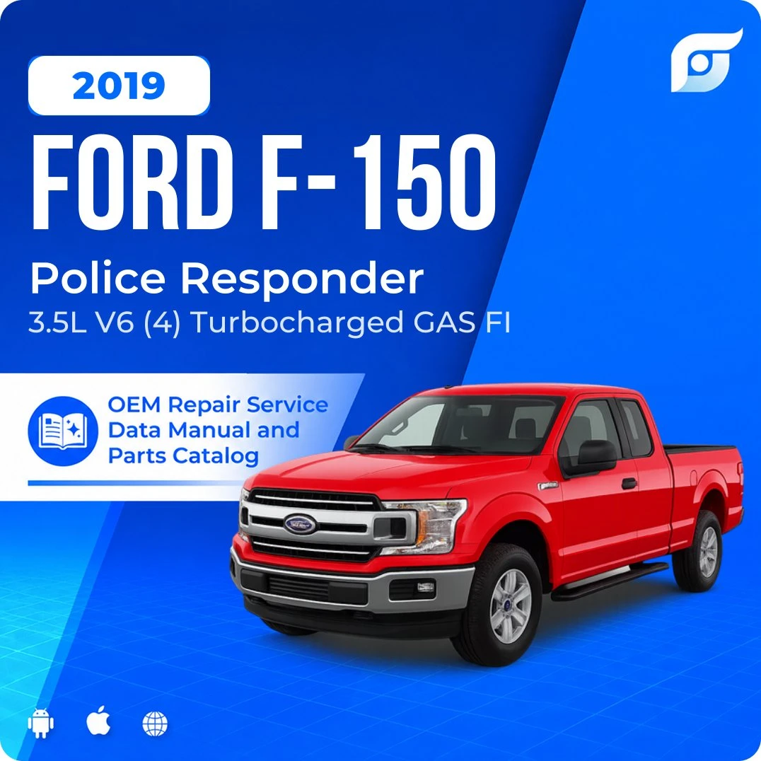 2019 Ford F-150 Police Responder - OEM Repair Service Manual