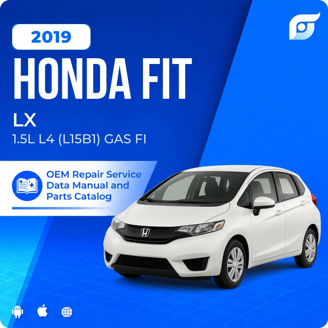 2019 Honda Fit LX - OEM Repair Service Manual