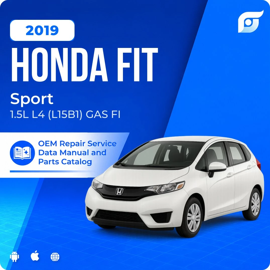 2019 Honda Fit Sport - OEM Repair Service Manual