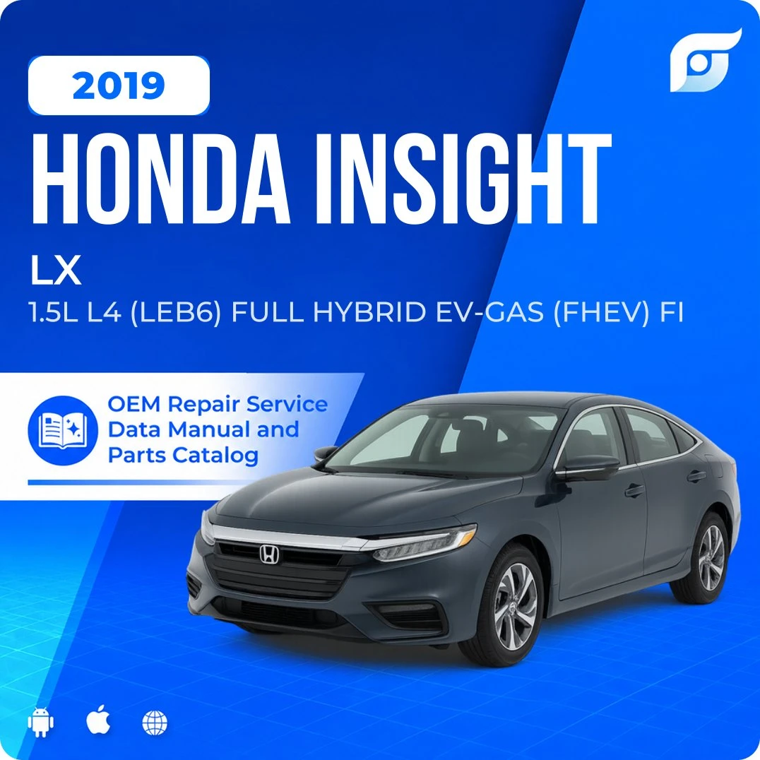 2019 Honda Insight LX - OEM Repair Service Manual