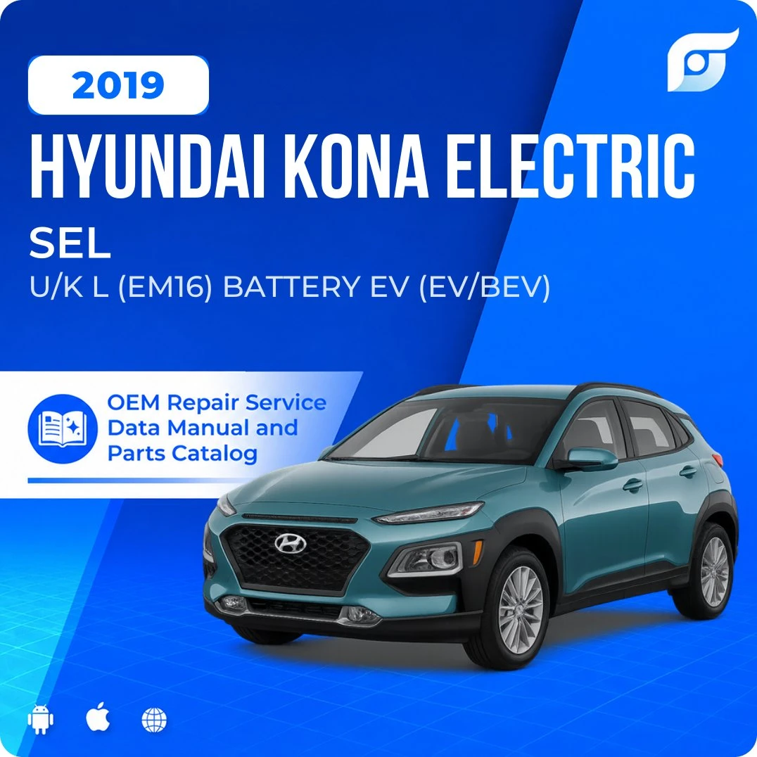 2019 Hyundai Kona Electric SEL - OEM Repair Service Manual