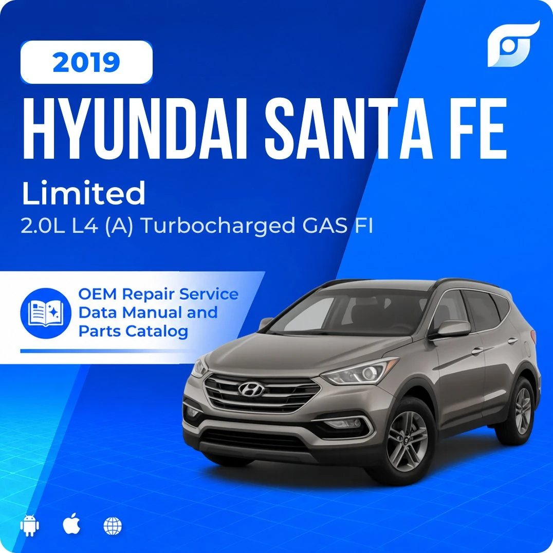 2019 Hyundai Santa Fe Limited - OEM Repair Service Manual