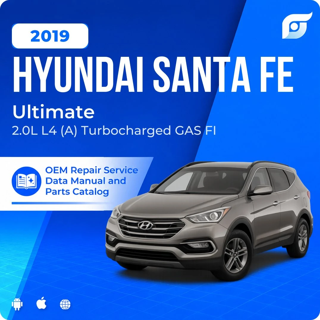 2019 Hyundai Santa Fe Ultimate - OEM Repair Service Manual