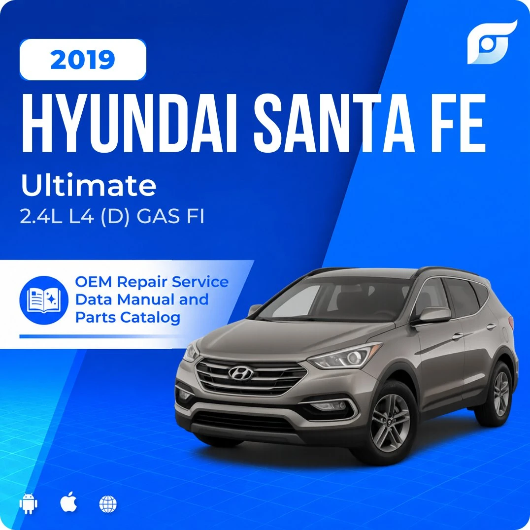 2019 Hyundai Santa Fe Ultimate - OEM Repair Service Manual
