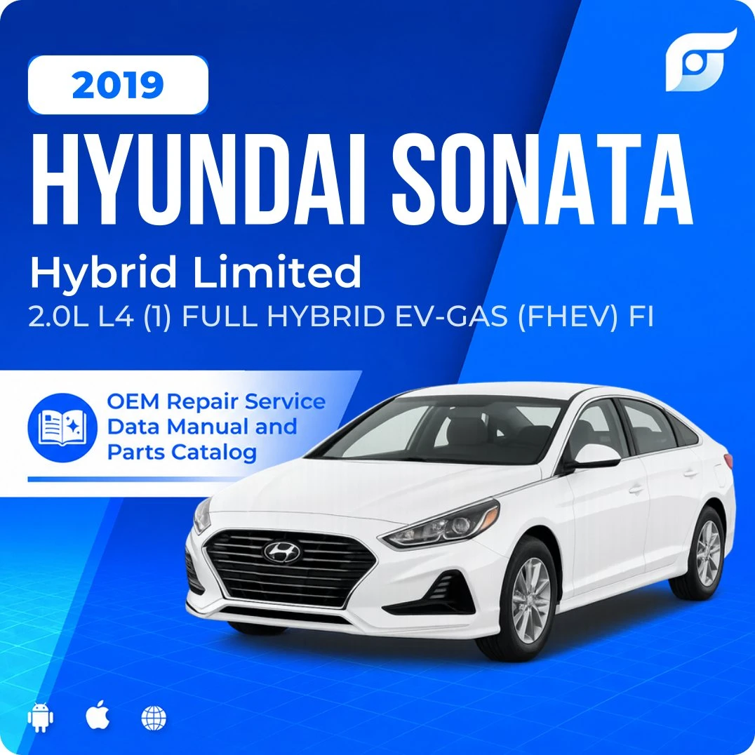 2019 Hyundai Sonata Hybrid Limited - OEM Repair Service Manual