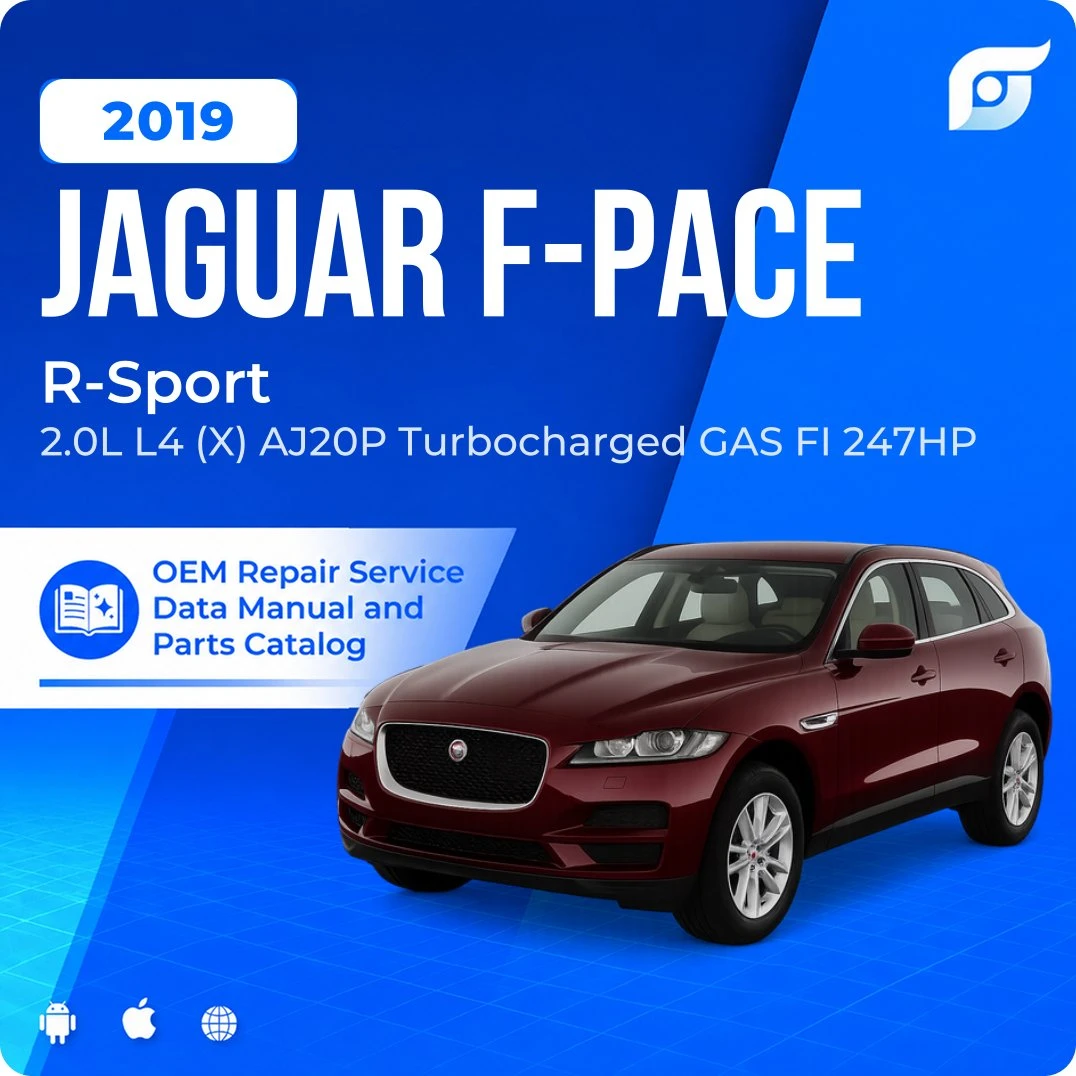 2019 Jaguar F-Pace R-Sport - OEM Repair Service Manual