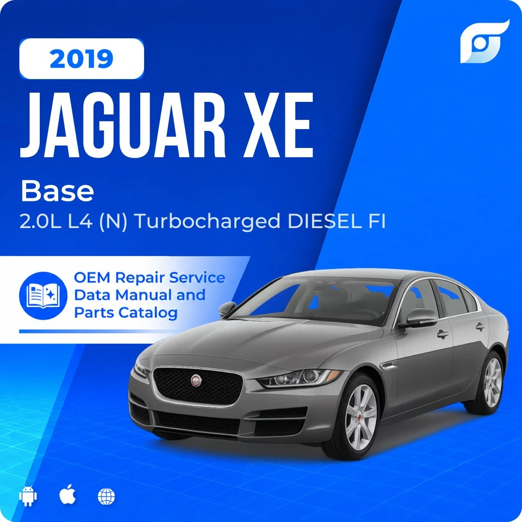 2019 Jaguar XE Base - OEM Repair Service Manual