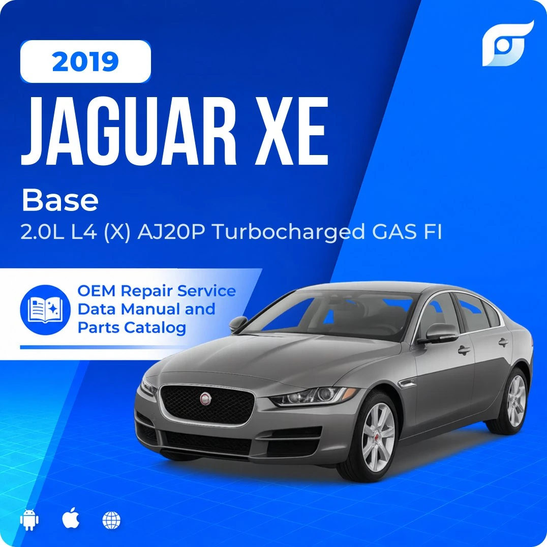 2019 Jaguar XE Base - OEM Repair Service Manual