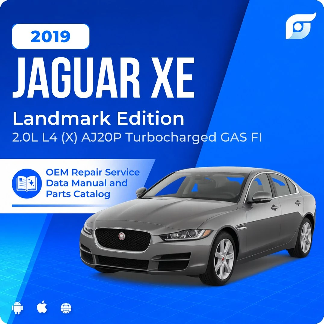 2019 Jaguar XE Landmark Edition - OEM Repair Service Manual