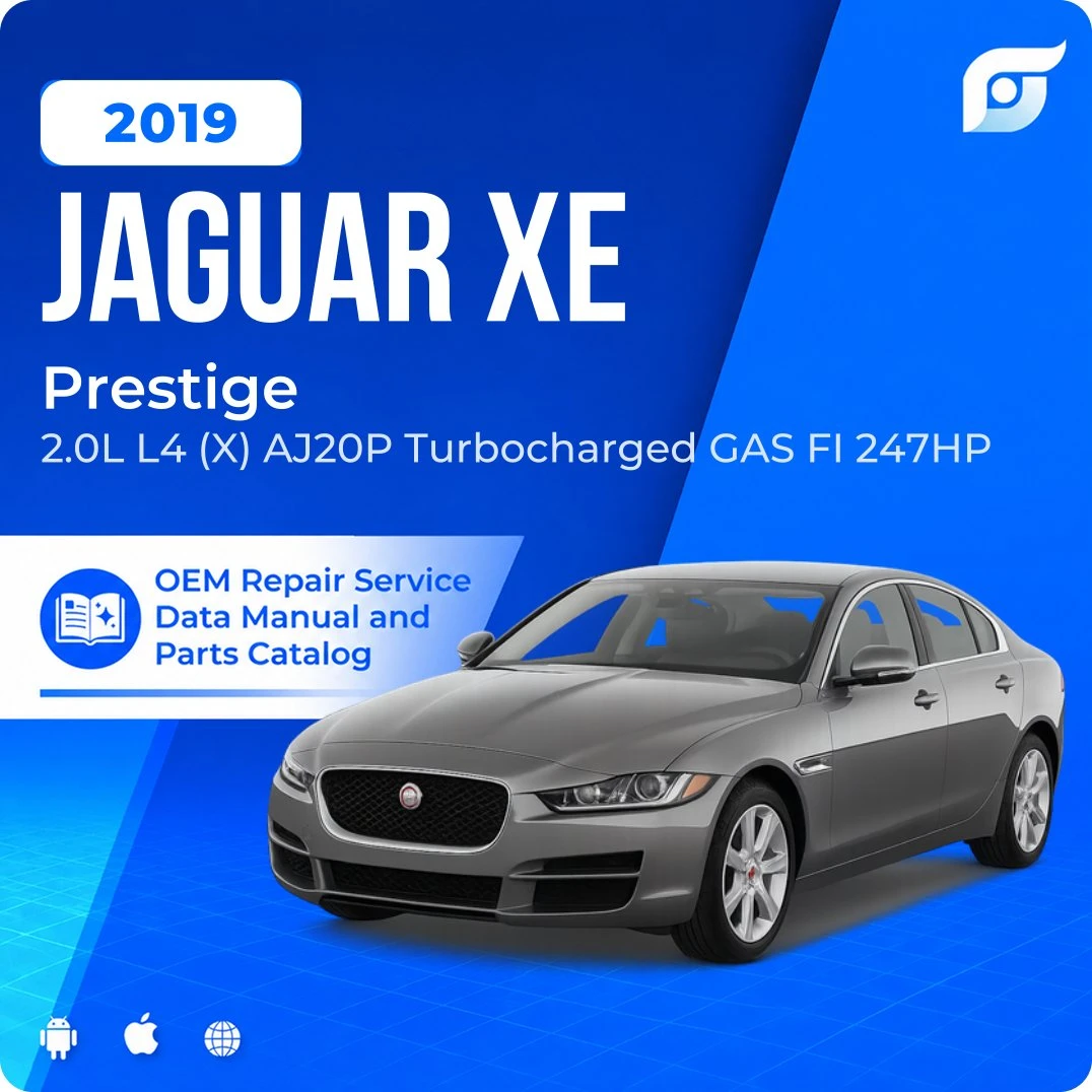 2019 Jaguar XE Prestige - OEM Repair Service Manual