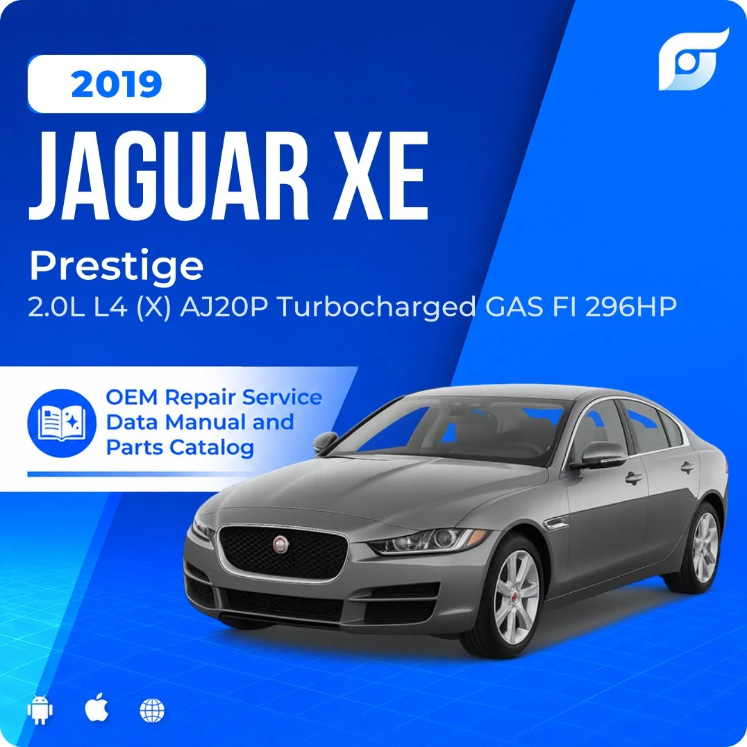 2019 Jaguar XE Prestige - OEM Repair Service Manual