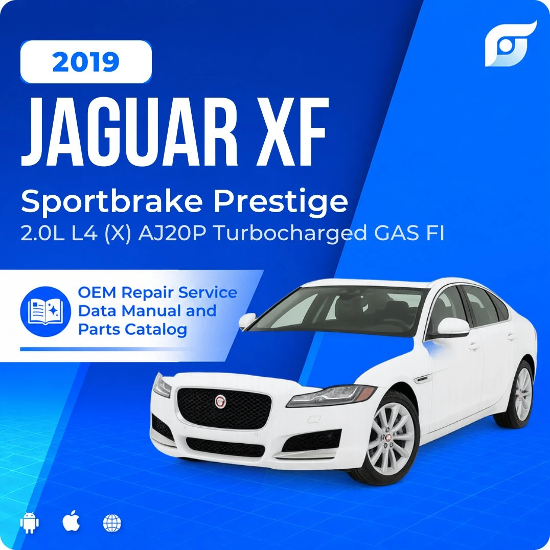 2019 Jaguar XF Sportbrake Prestige - OEM Repair Service Manual