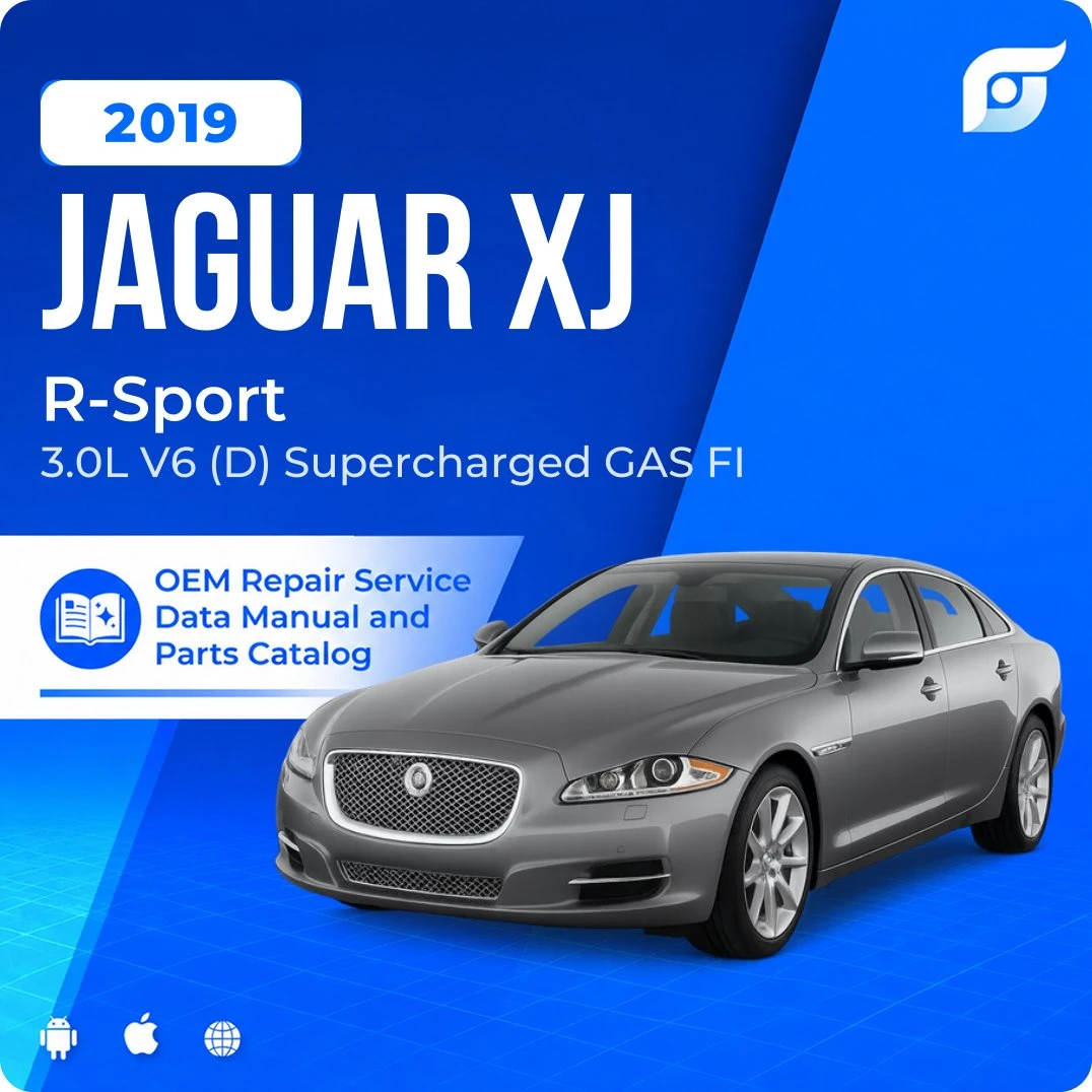 2019 Jaguar XJ R-Sport - OEM Repair Service Manual